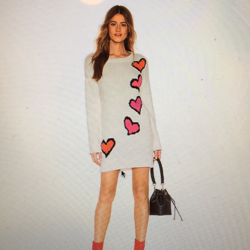 Heart Sweater/Dress from Revolve